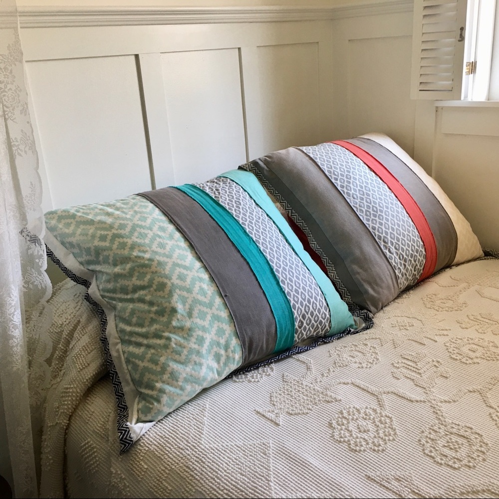 Set of two Anthropologie Euro Sham pillowcases